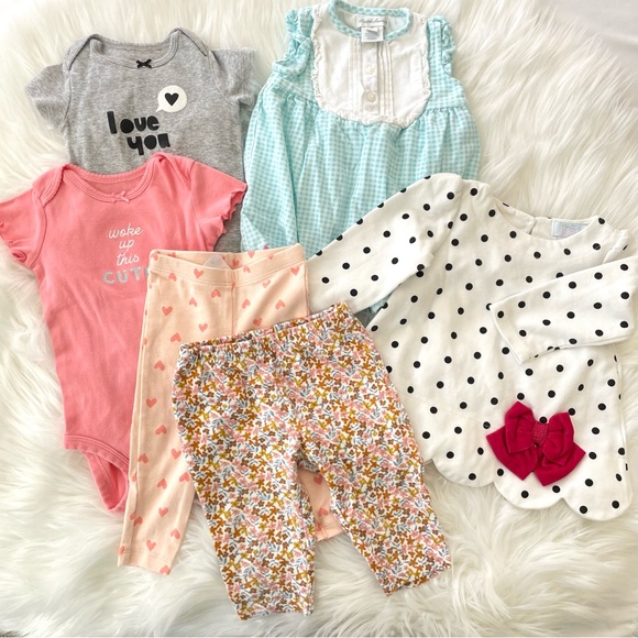 Ralph Lauren Other - Bundle/Lot of Baby Girl Clothing | Carter’s + Ralph Lauren + Maggie & Zoe 6 M